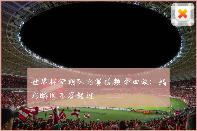 世界杯伊朗队比赛视频全回放：精彩瞬间不容错过